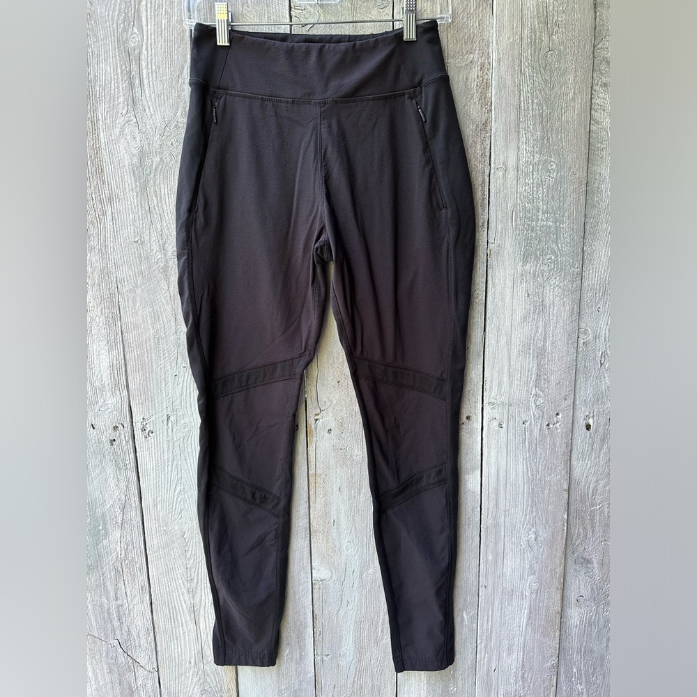Athleta Size‎ 6 Women's Highline Hybrid Summiter Tight Pants Black Hiking